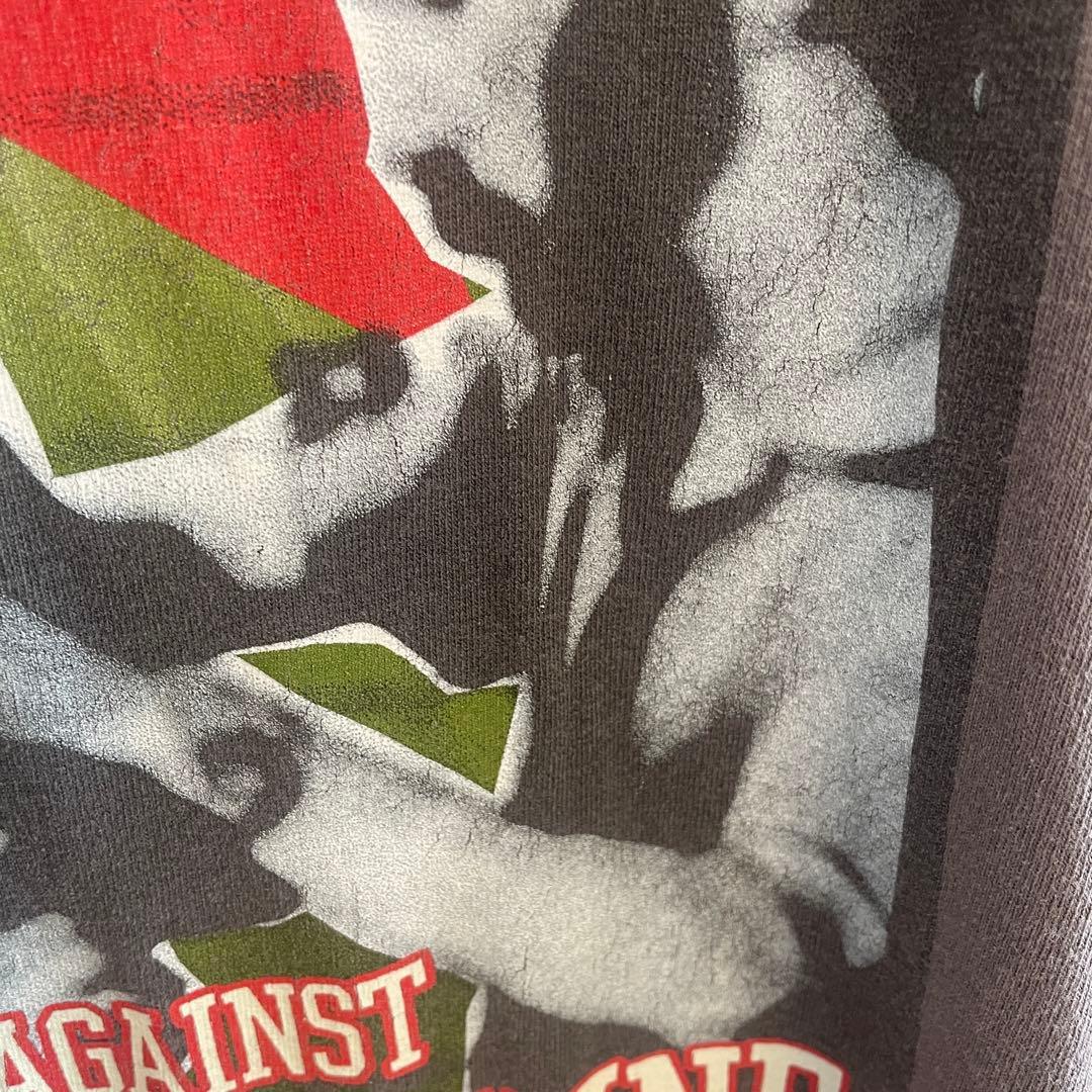 レイジアゲインストザマシーン☆バンドTシャツ☆バンT☆00s☆グレー☆XLサイズ