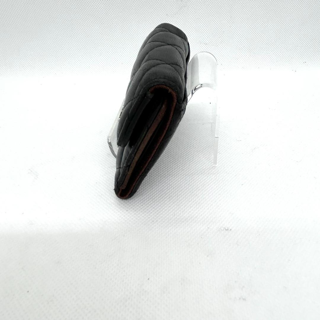 シャネル　キーケース　マトラッセ　ココマーク　黒　ギャランティー　箱付き