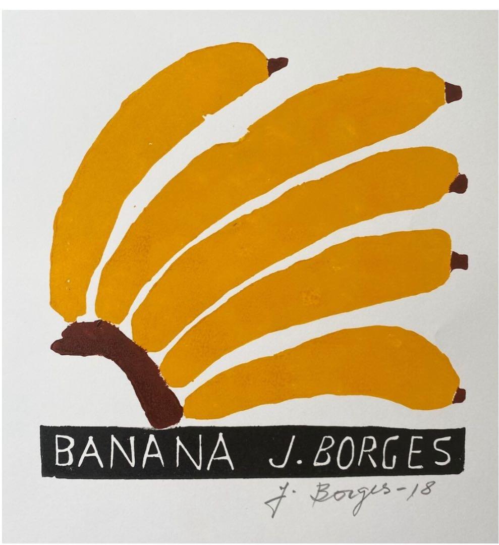 BANANA J. 2018 木版画