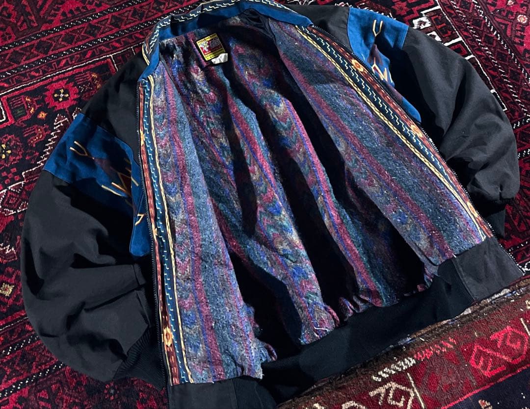 Y*i様 BEE-WILD USA製 80s ネイティブ柄 サンタフェジャケット