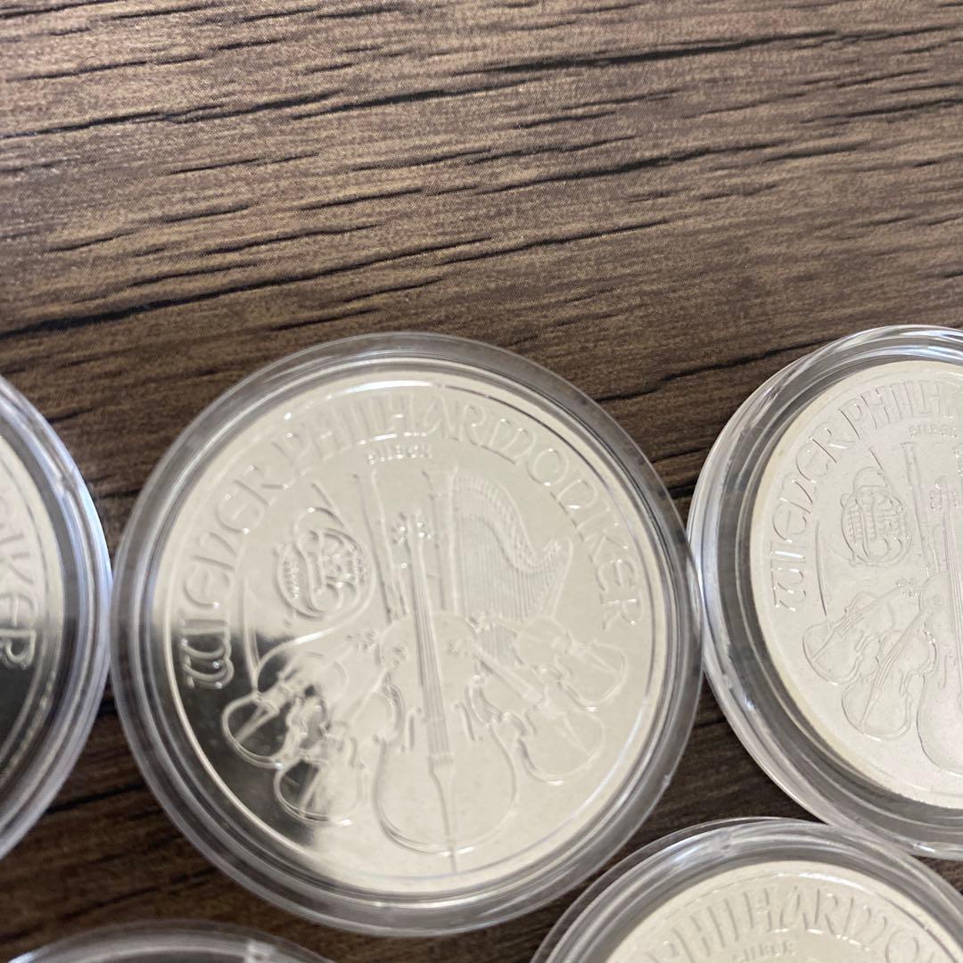 純銀　1オンス 5枚セット 2024 オーストリア　ウィーン・フィルハーモニー