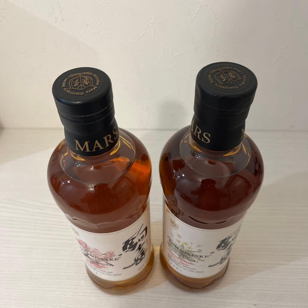 駒ヶ岳　ネイチャーオブ信州　小彼岸桜　信濃蒲公英　2本セット　終売品　ウイスキー