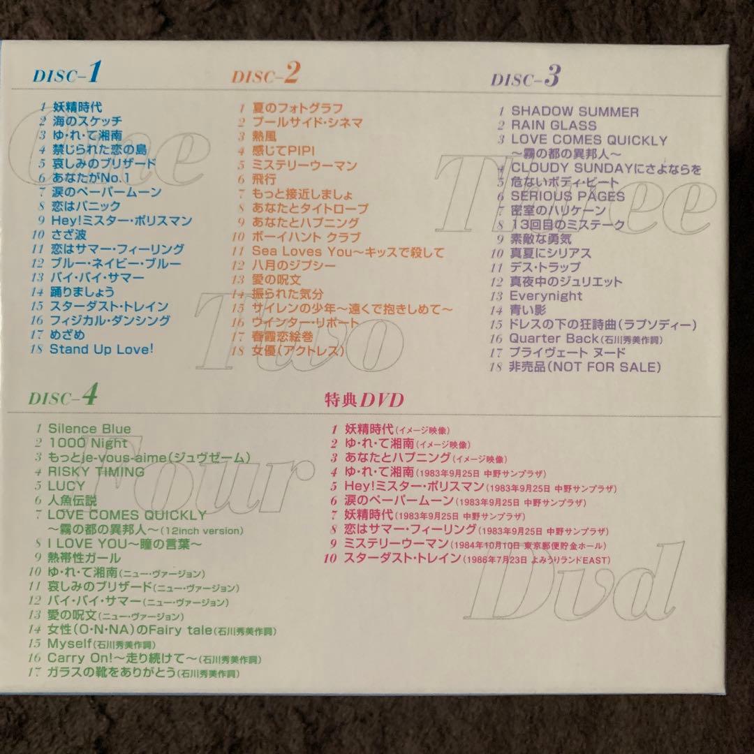 CD&DVD石川秀美BOX COMPLETE SINGLE COLLECTION