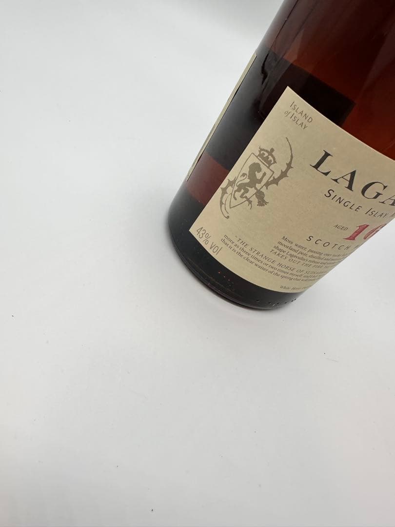 ラガヴーリン LAGAVULIN 16年 1ℓ 旧ボトル 王冠 ホワイトソース