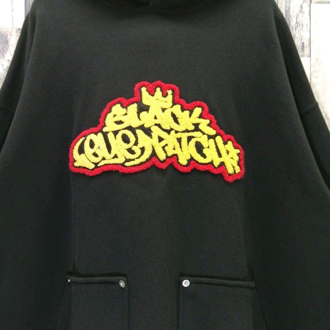 THE BLACK EYE PATCH　ブラックアイパッチ　パーカー　刺繍ロゴ