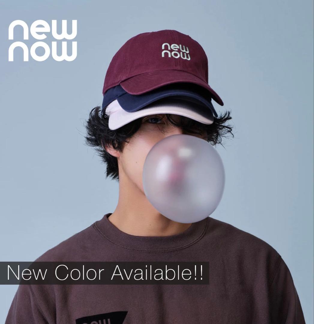 試着のみ　newnow キャップ　榮倉奈々