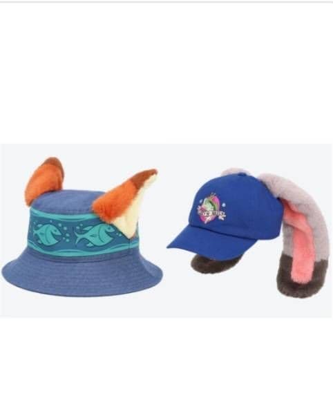 ディズニー　ズートピア　ニック　ジュディ　ハット　キャップ