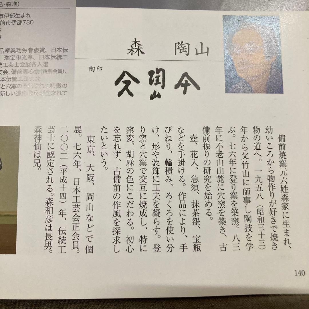 森陶山備前焼窯元六姓窯森陶山先生売約済です❣️