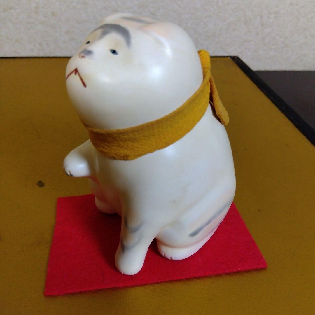 幸犬子　有松陽寿作　置物