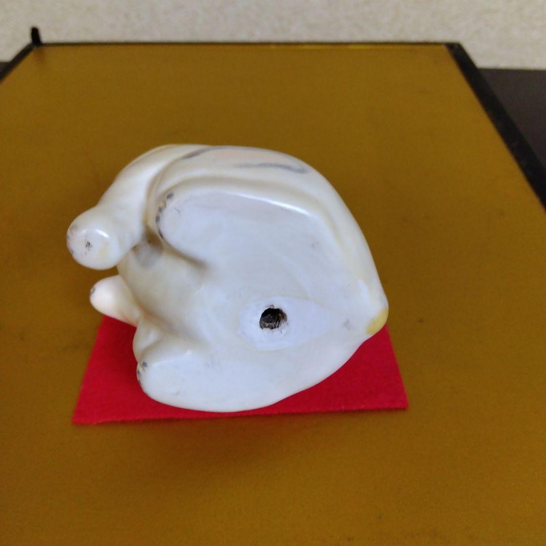 幸犬子　有松陽寿作　置物