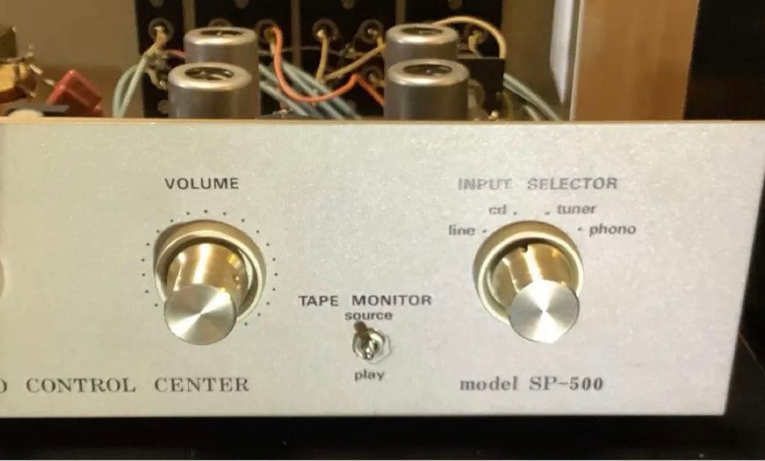 三栄無線SP500真空管プリアンプ　レア　動作品