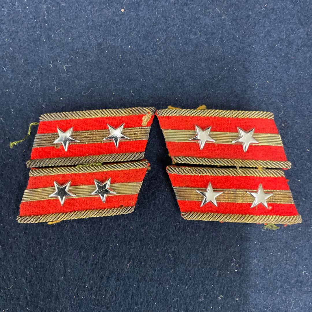 旧日本陸軍 少尉 軍服用階級章