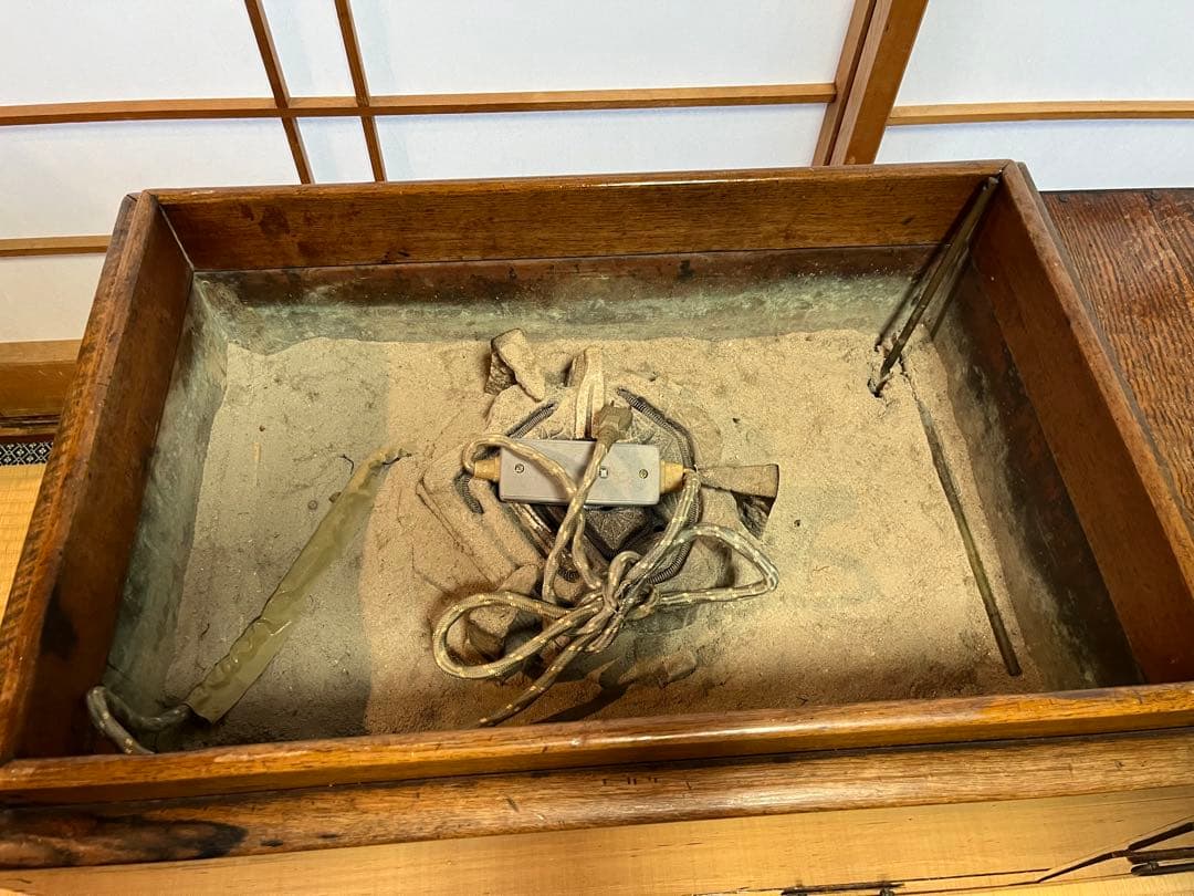 長火鉢 木製 アンティーク