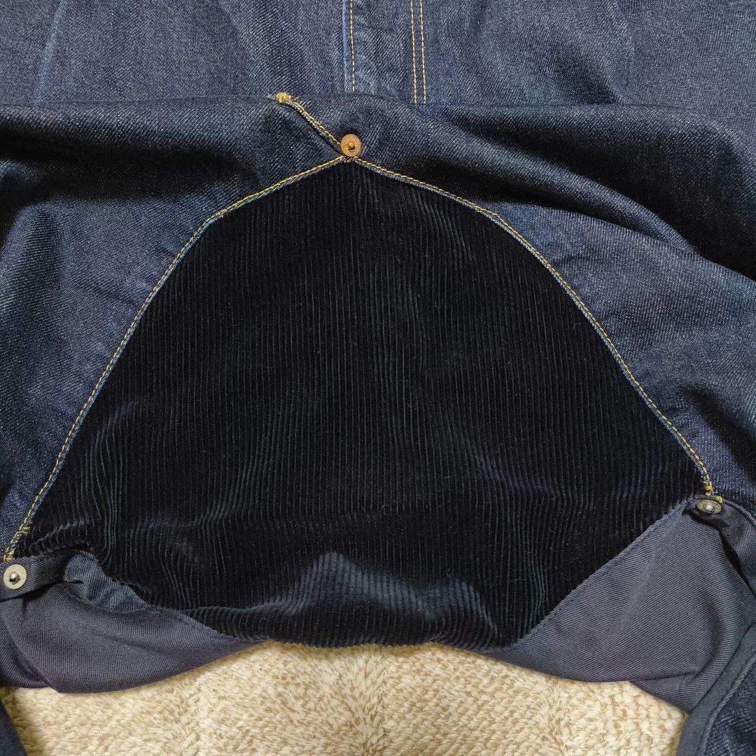 GANRYU サルエルパンツ ダークブルー