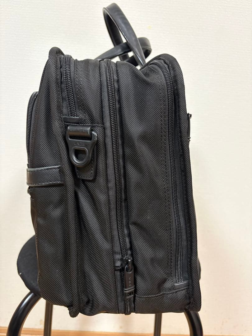 TUMI ブラック ビジネスバッグ　ALPHA3