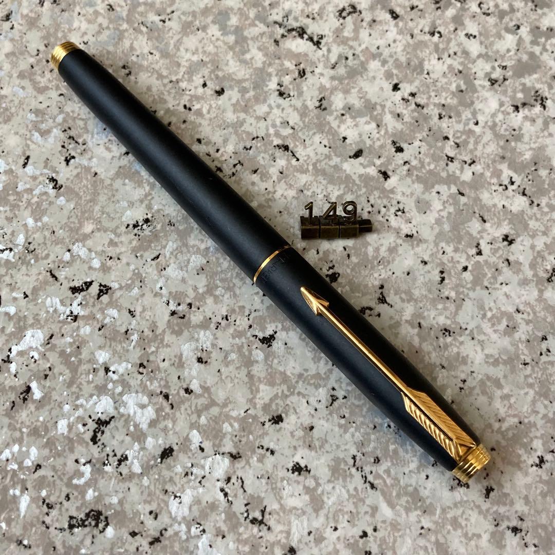 #149 オーバーホール済み 万年筆 PARKER パーカー 14k