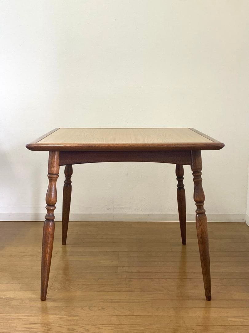 アンティーク レトロ 飛騨産業 キツツキ ダイニング テーブル インテ