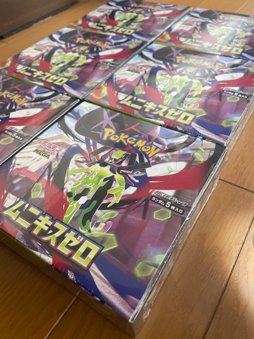 【新品♪シュリンク付♪】ポケモンカードMEGA　ムニキスゼロ　6BOX