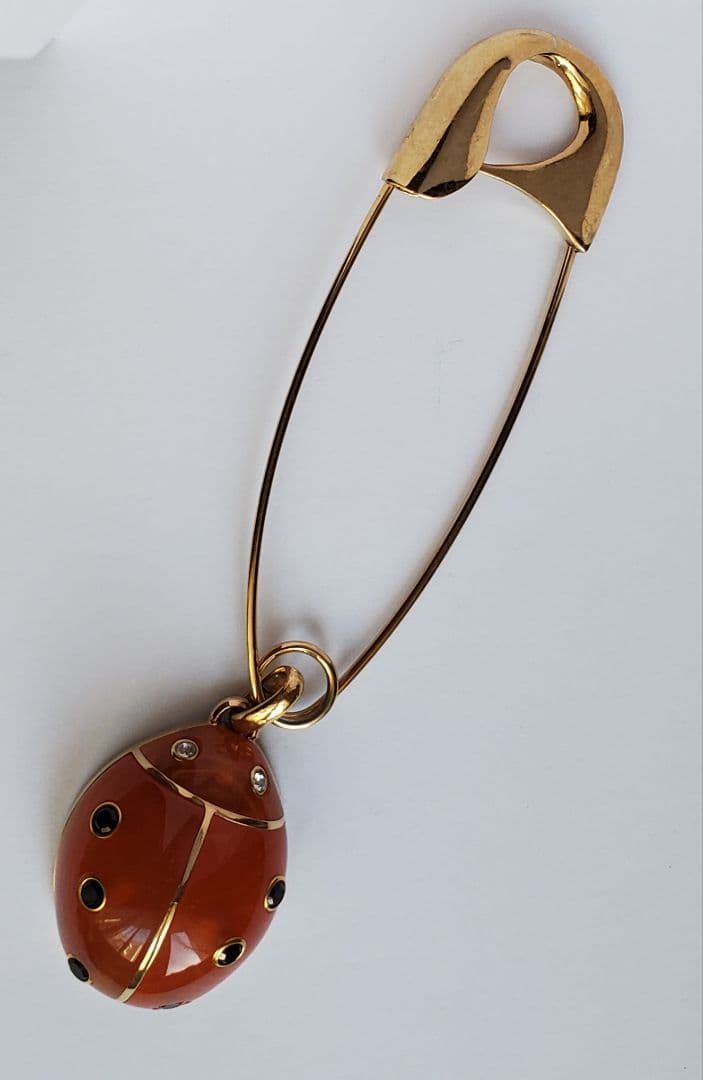 SONIA RYKIEL　ソニアリキエル　パリ　てんとう虫 ブローチ　ジュエリー