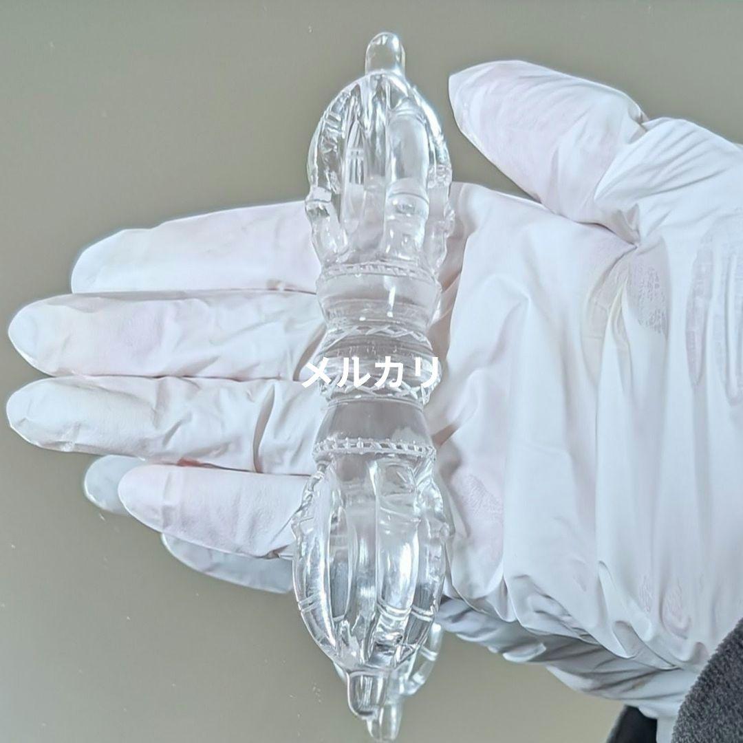 ￥18,000→15,300　15%OFF　水晶ヴァジュラ（五鈷杵）
