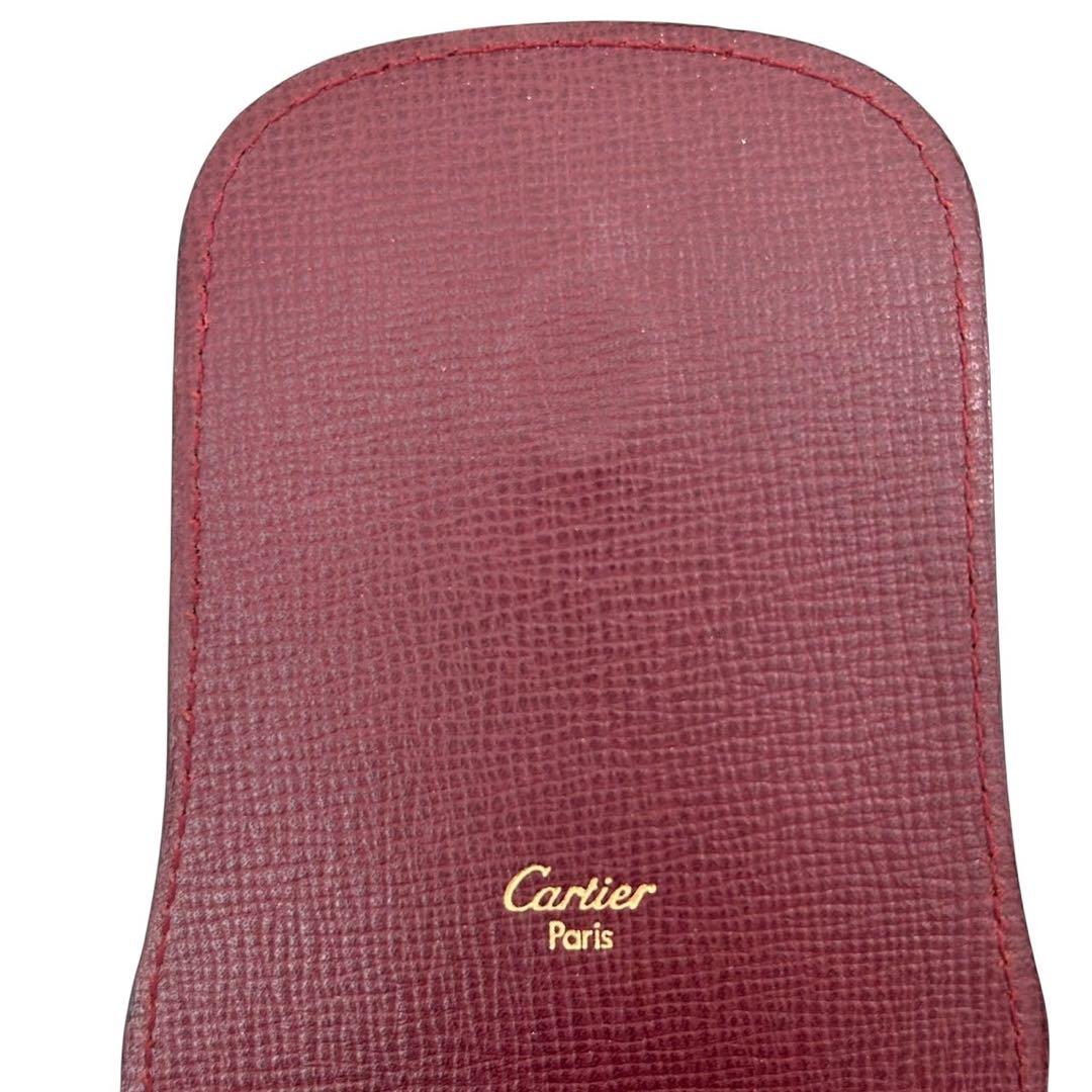 美品 Cartier カルティエ 眼鏡ケース ペンケース