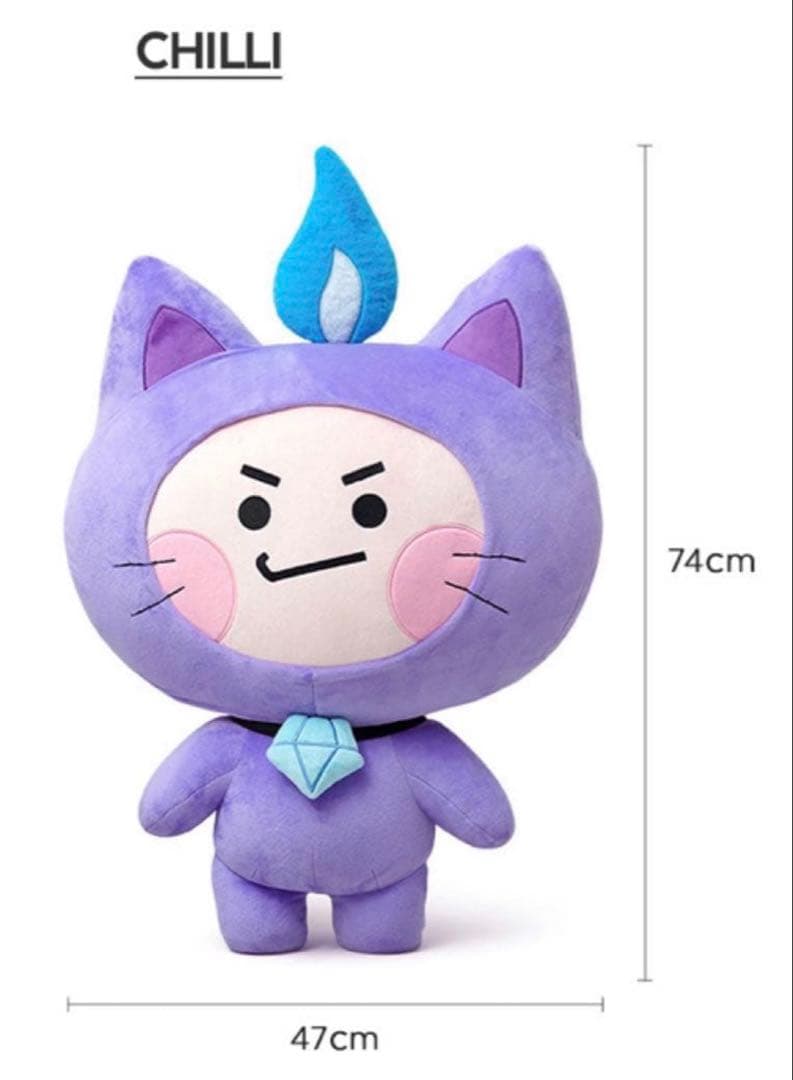 TRUZ chilli jumbo チリ ジャンボぬいぐるみ