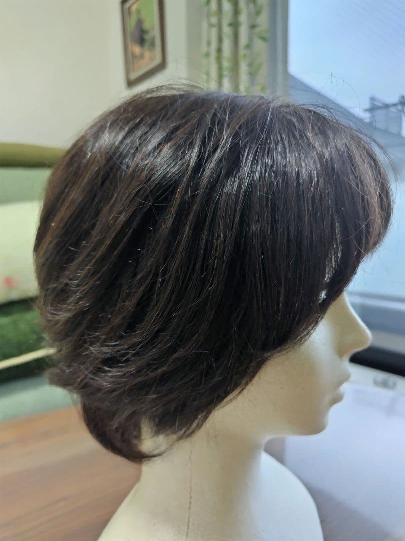 PRISILA BEAUTE プリシラボーテ 人毛MIX ショート　総手植え