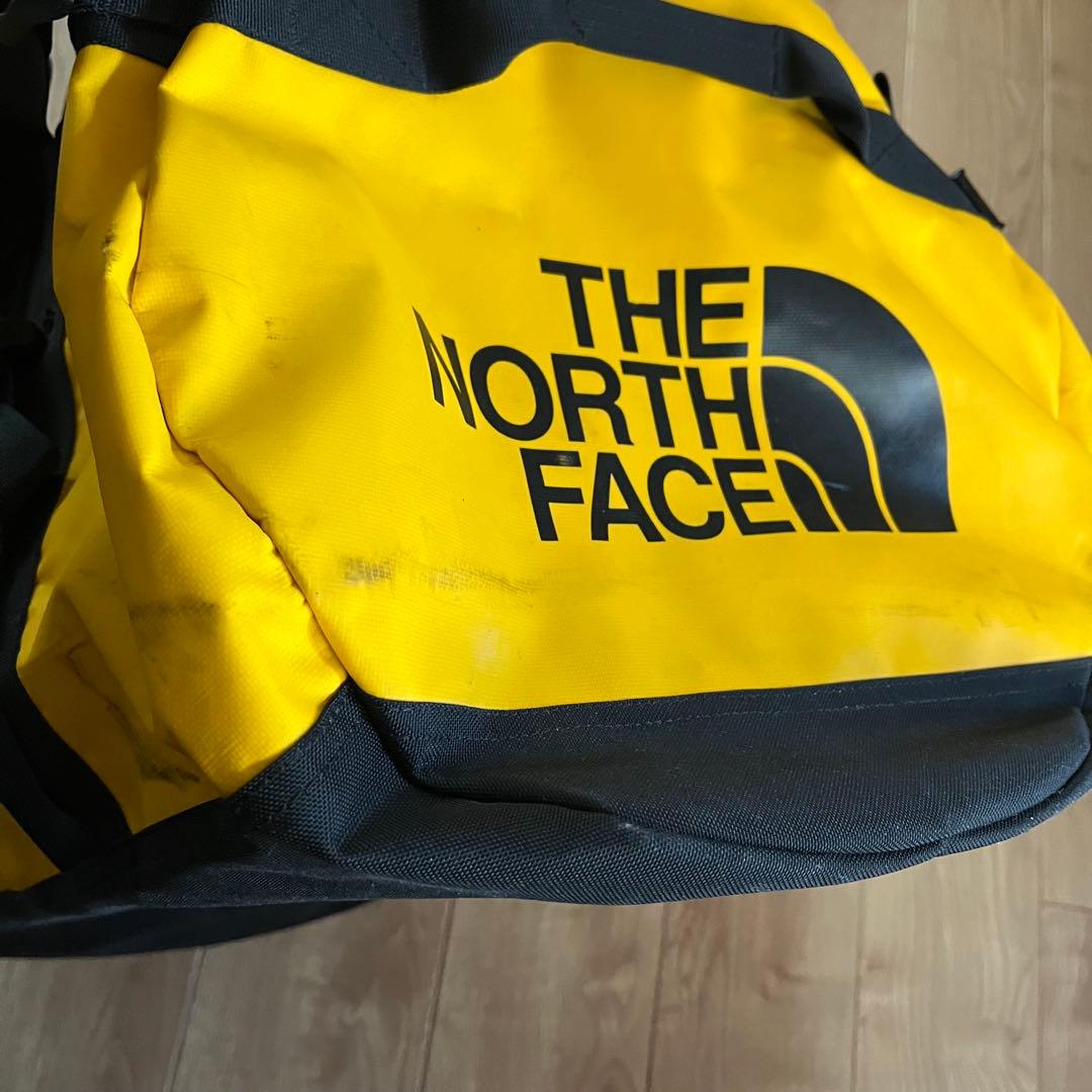 ノースフェイス　ダッフルバッグ　イエロー【送料込】