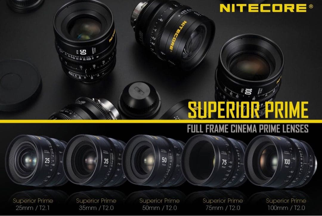 レンズ(単焦点) Nitecore Cinema Lens 50mm Canon-EF