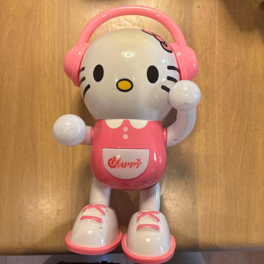 ハローキティーロボット 光る、動く手足、音楽再生
