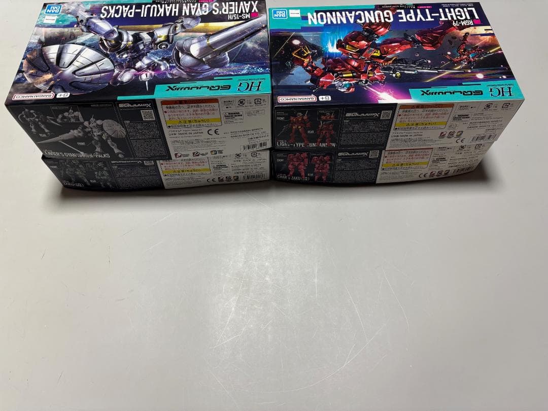 【ジークアクス9点】ザク ドム 軽キャノン ガンダム ギャン 軍警 ゲルググ