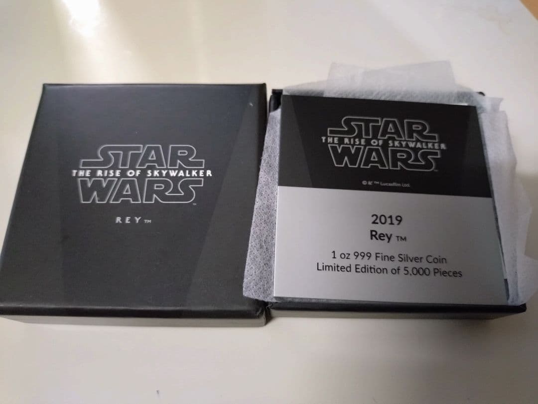 スター・ウォーズ レイ 999純銀限定版なくなり次第終了