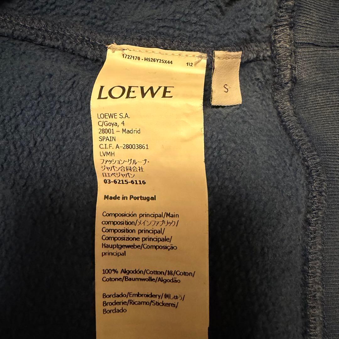 <極美品>定価12万 LOEWEロエベ WASHED HODDIE