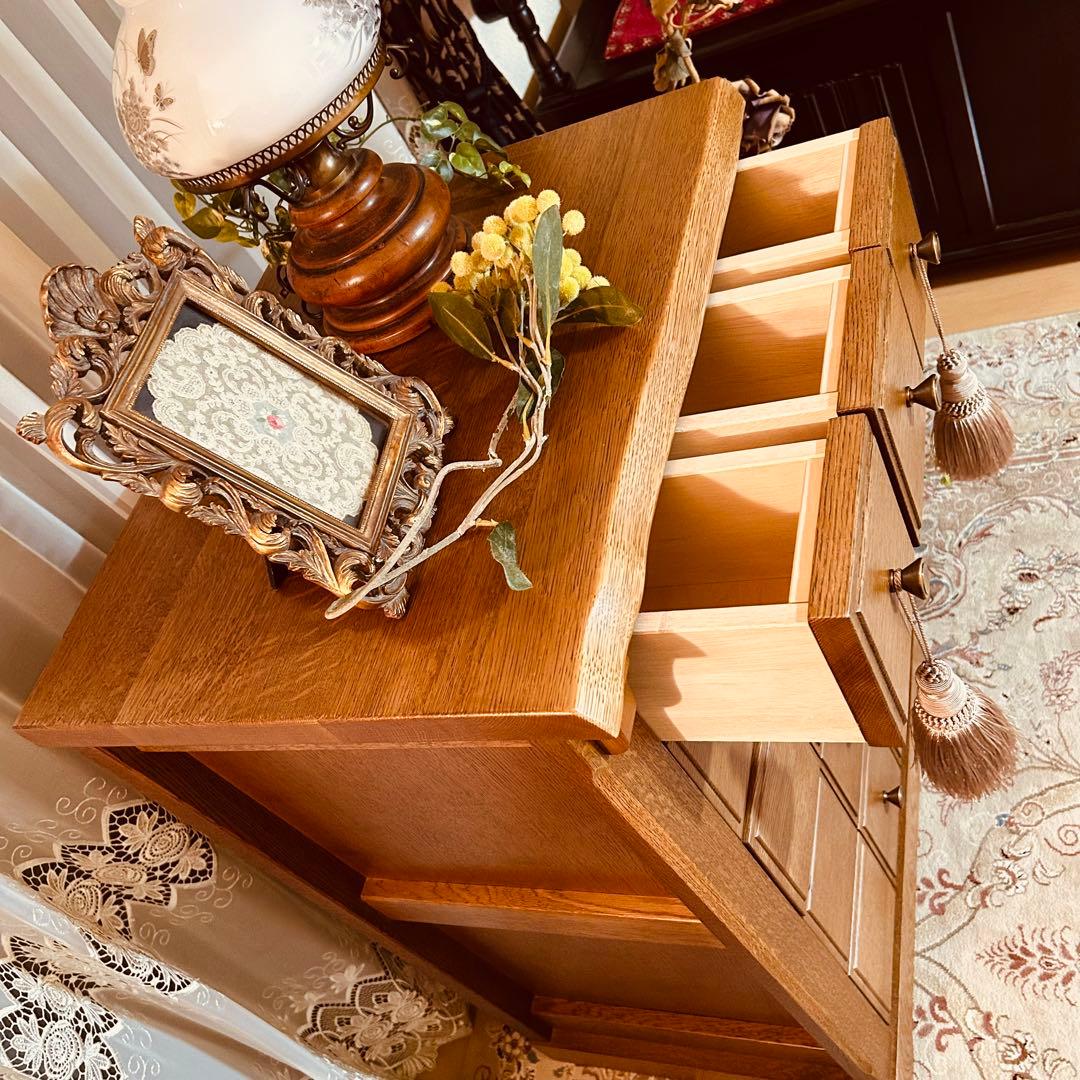 モモ　飛騨家具　ibata イバタ　チェスト　キャビネット　アンティーク