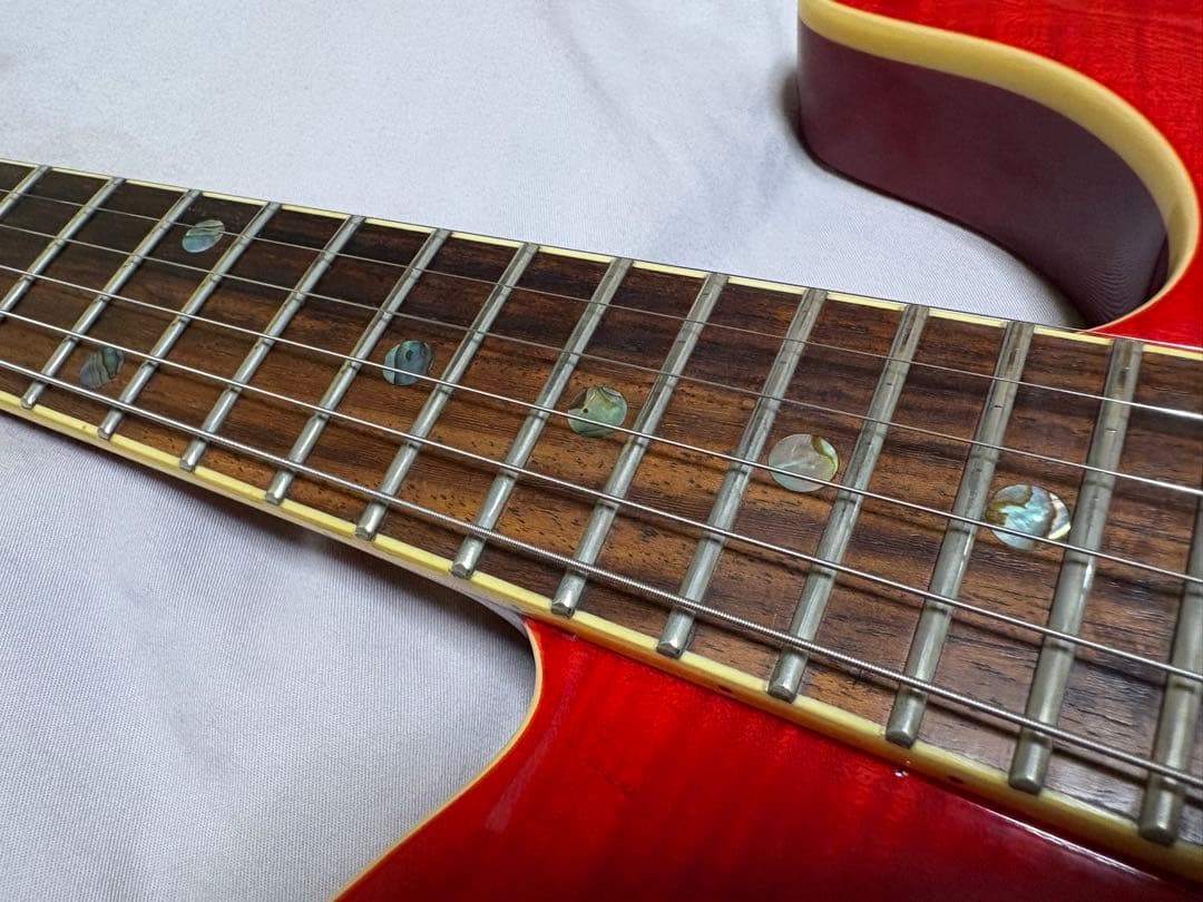 ギター Fender Custom Telecaster FMT HH RED