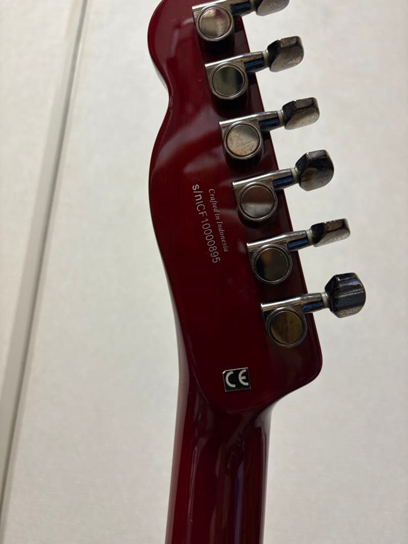 ギター Fender Custom Telecaster FMT HH RED