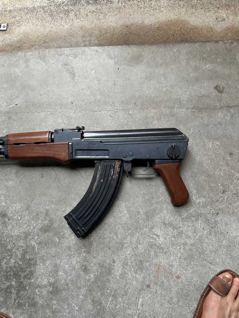 AK47 s電動ガン ブラック/ウッド