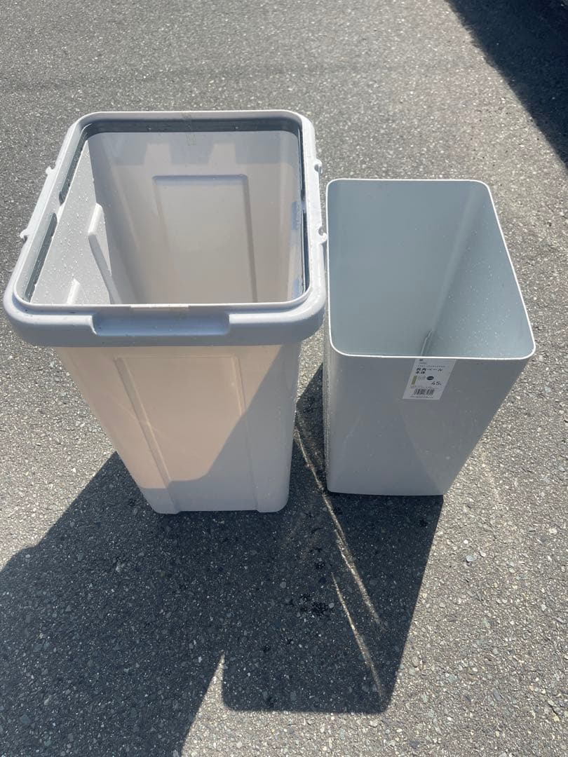 大型業務用ごみ箱 飲み残し用穴付き　送料無料