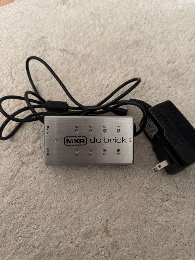 MXR dc brick パワーサプライ 美品 ACアダプターは新品