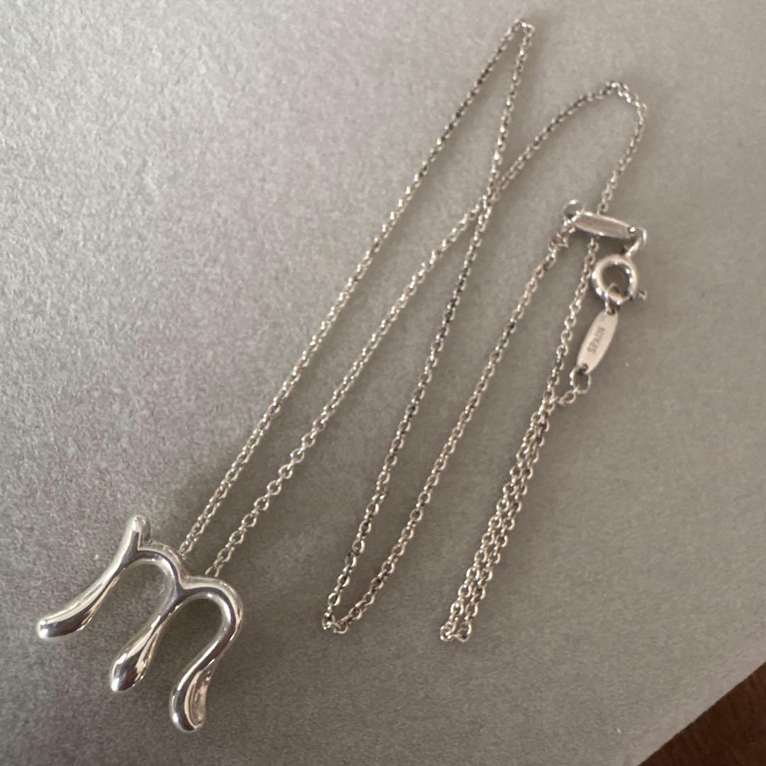 値下げ価格！ティファニー ♡ 希少レター イニシャル M ネックレス 925