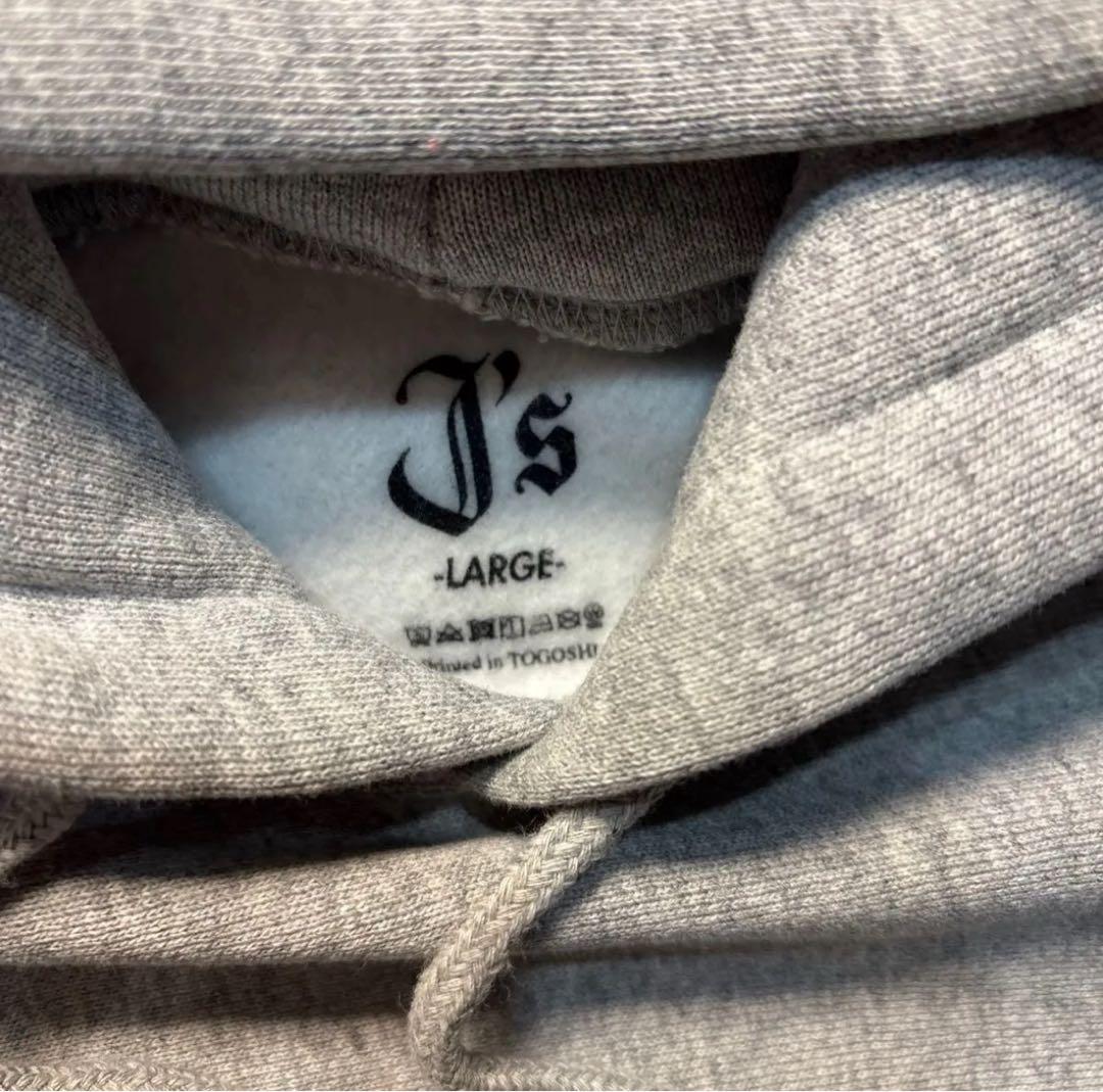 JSF J’s CULTURE パーカー L RIZE The BONEZ