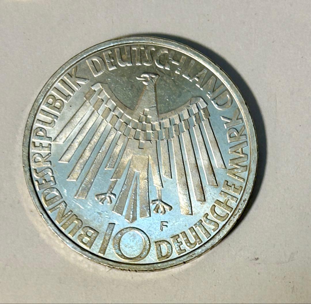 ドイツ10マルク銀貨　5種5枚セット　1972 年ミュンヘンオリンピック
