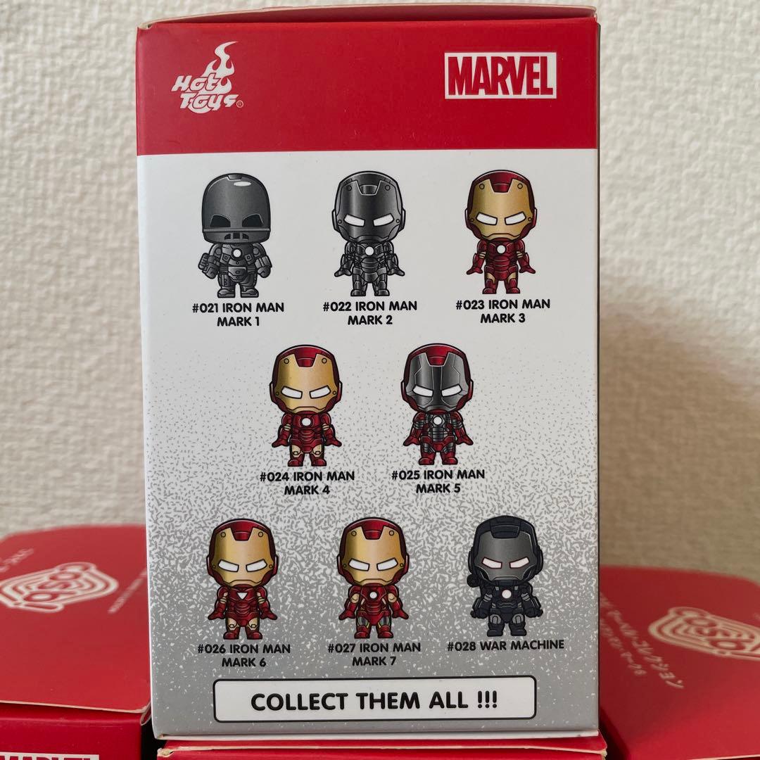 【コスビ 7体】マーベル・コレクション　アイアンマン３　#21-#27