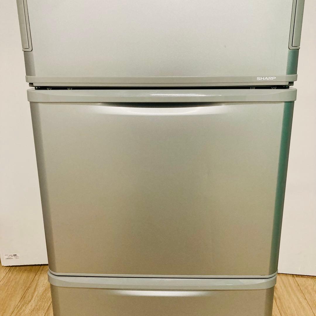 美品高品質どっちもドア搭載シャープファミリー向け３ドア冷蔵庫　2020年製