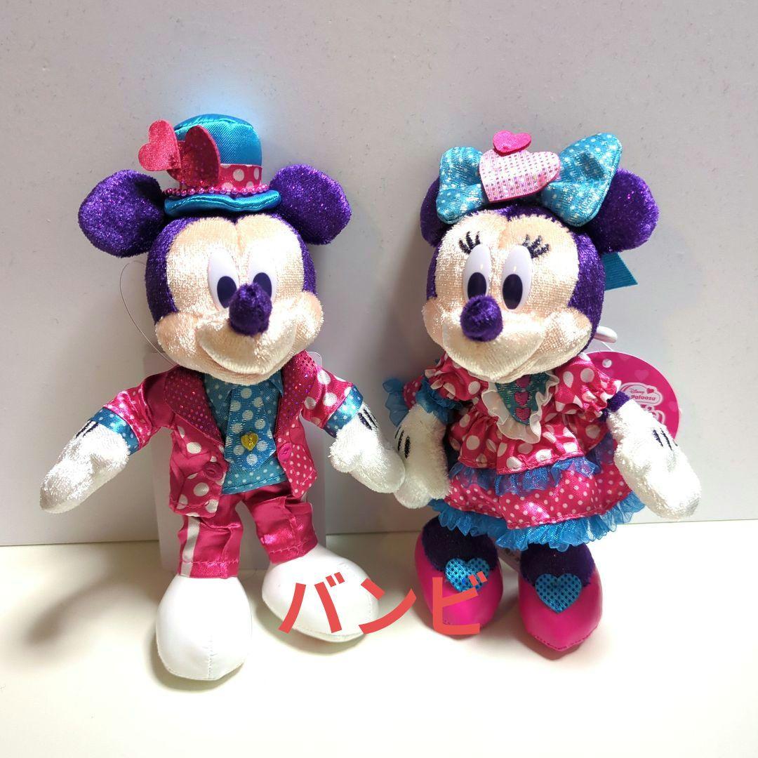 ミニーのファンダーランド　パルパルーザ　ぬいぐるみバッジ　ミッキー　ミニー