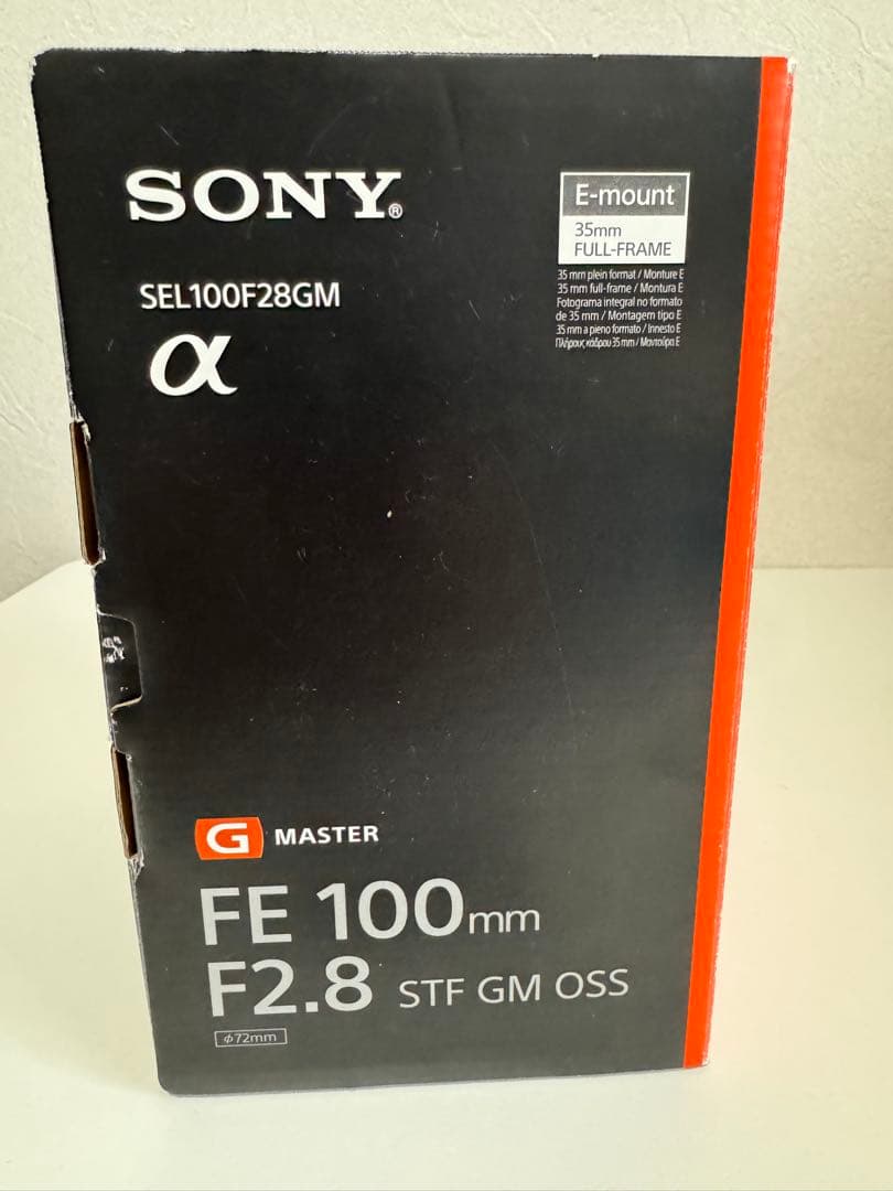 レンズ(単焦点) SONY FE 100mm F2.8 STF GM OSS