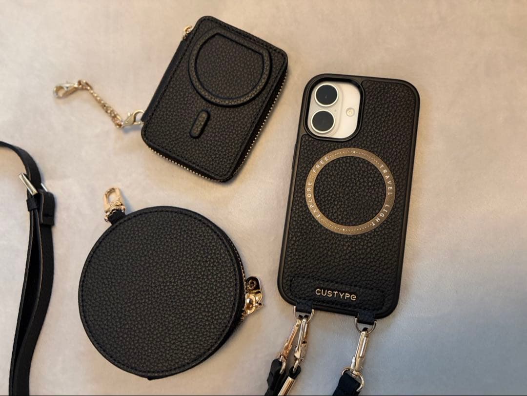 custype カスタイプ　iPhone17 ケース　ブラック