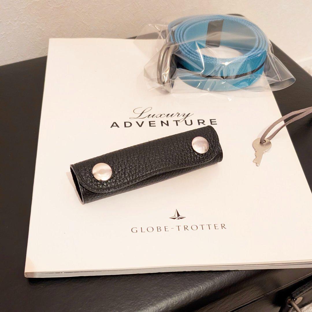 美品◆本物◆グローブトロッター２輪・18インチ３０Lトロリースーツケース中古