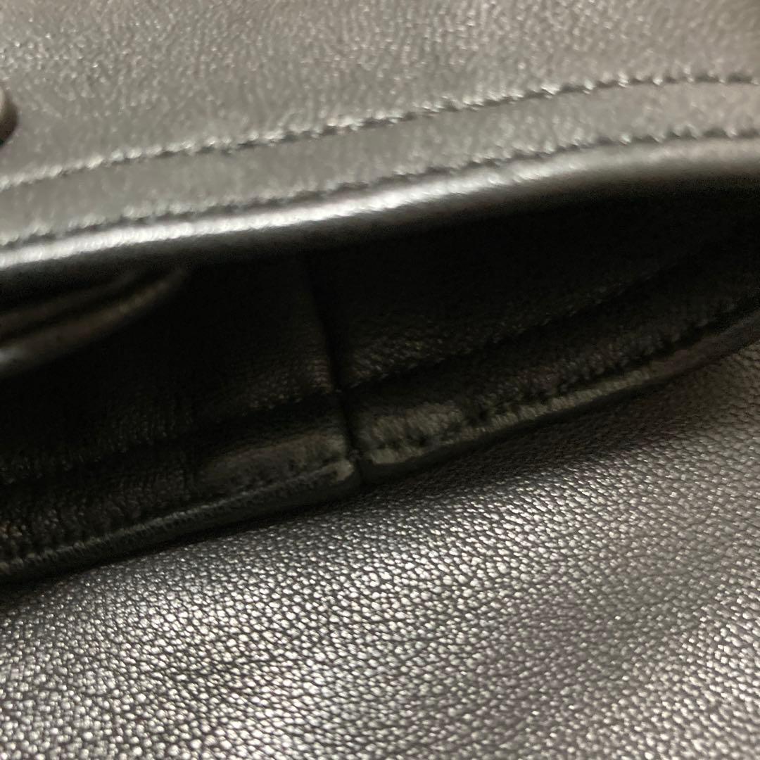 美品！定価１０万ヒステリックグラマー憧れのコーチレザー黒ジャケット逸品プレミア