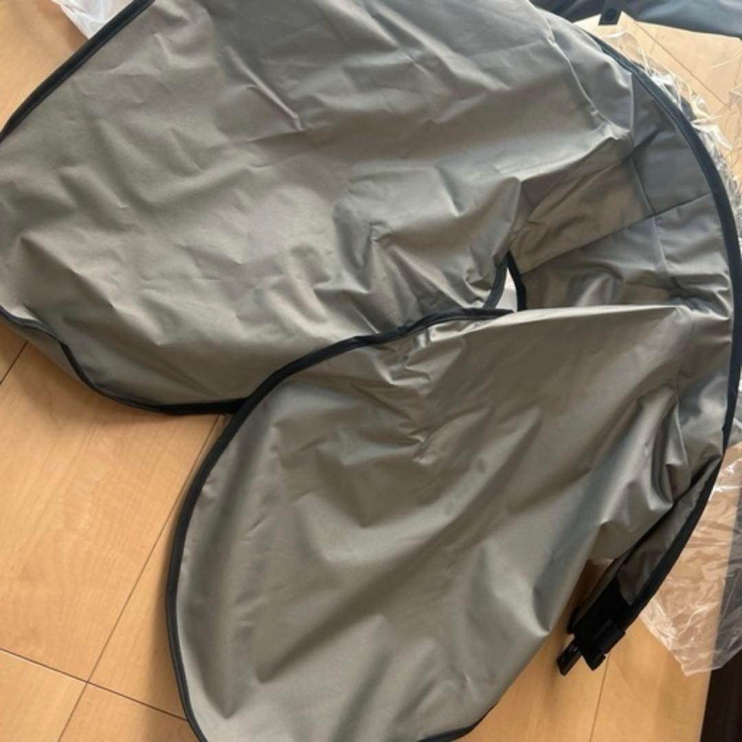 自転車　レインカバー(後ろ)